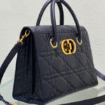 Christian Dior Large St Honore Tote Black